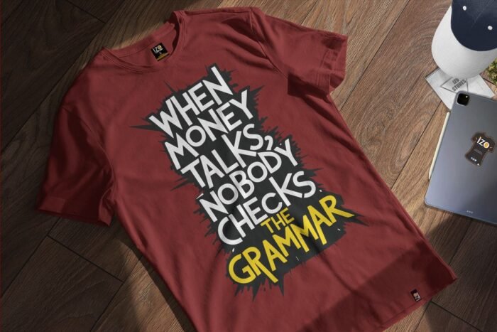 Money talk - dark red | IZO Stores