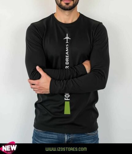 Follow dream LongSleeve T-shirt Black | IZO Store