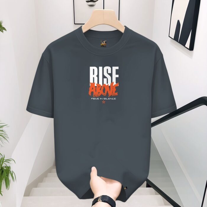 Rise above Dark Gray - over size | IZO Stores