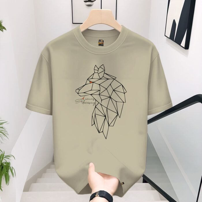 WhatsApp Image 2025-07-10 at 6.19.54 PM Wolf face Beig - Over Size | IZO Stores