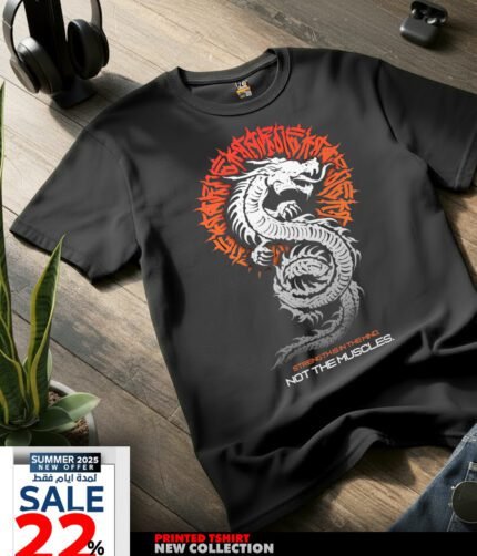 Old Dragon - Black Tshirt | IZO Stores