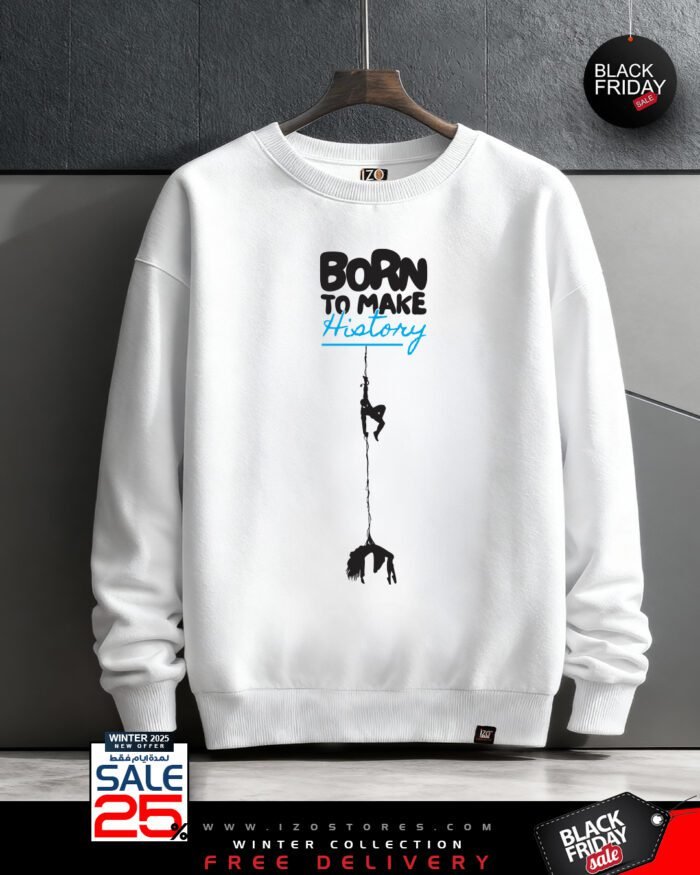 History White History White - Sweatshirt Round For Men IZO Store
