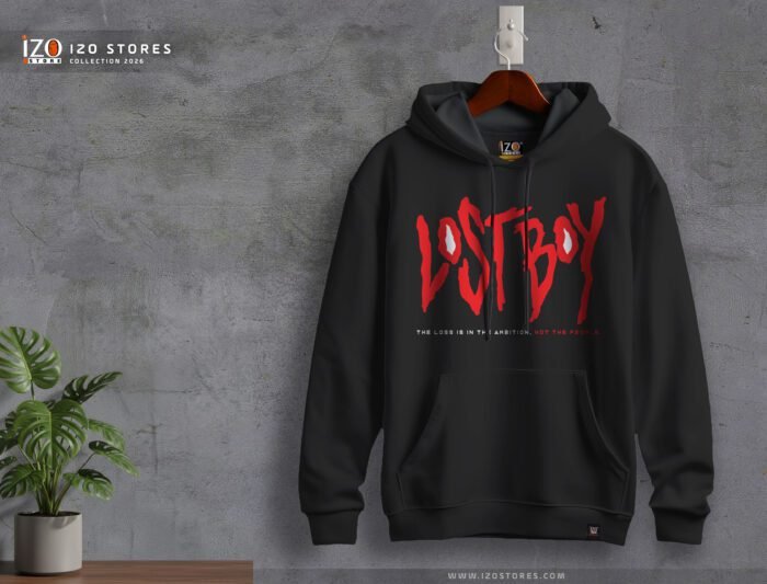 Lost Boy black hoodie