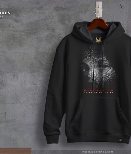 Mindest is Black - Hoodie for Men | IZO Store