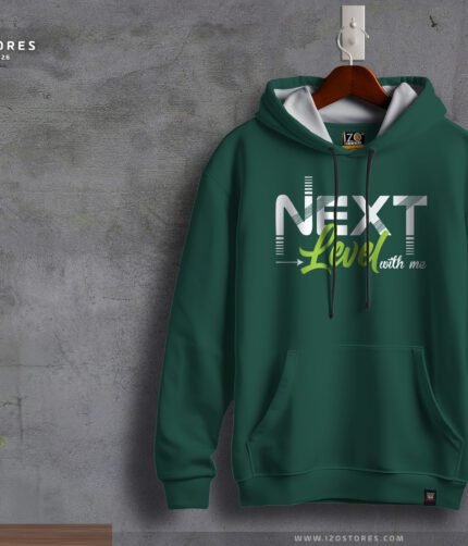 Next Level  Dark Green - Hoodie for Men | IZO Store