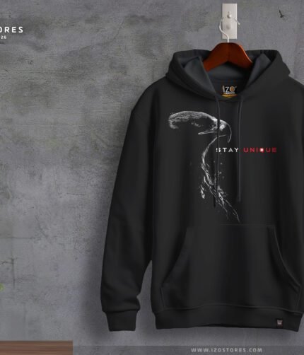 Stay uniqe Black - Hoodie for Men | IZO Store