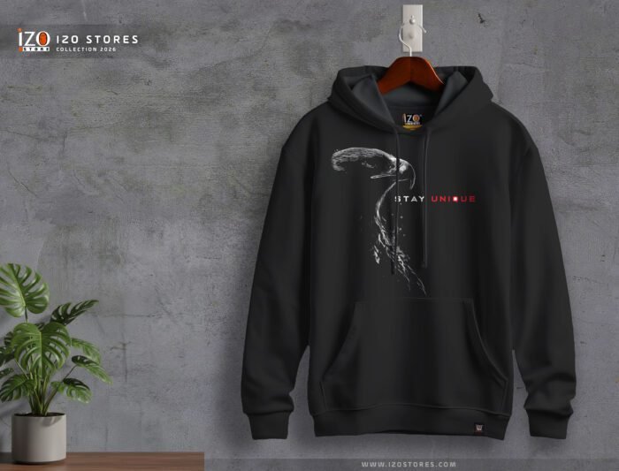 Stay uniq black hoodie