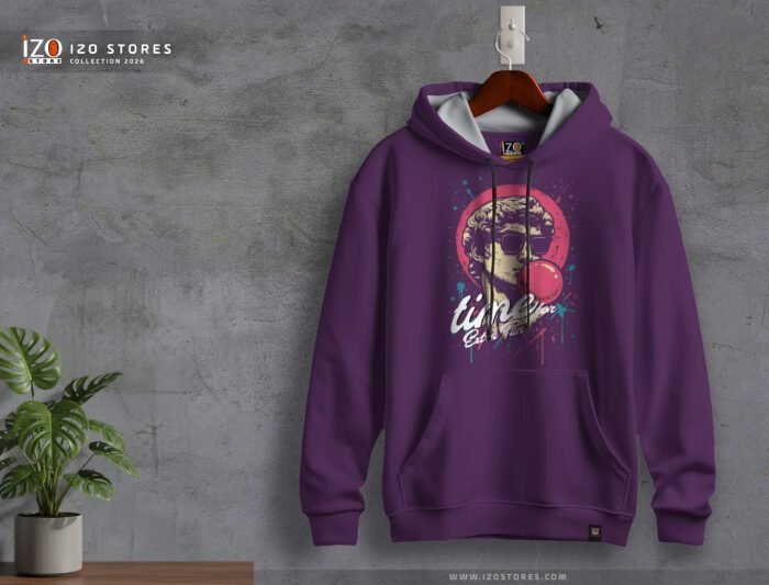 Time Eggplant – Hoodie
