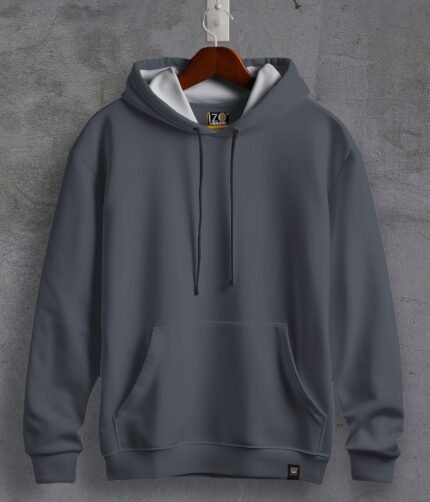 Hoodie Basic Sweatshirt - Dark Gray | IZO Store