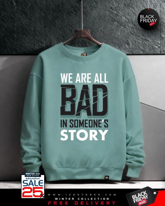 WhatsApp Image 2025-11-29 at 6.34.00 PM (2) All Bads Mint - Sweatshirt Round For Men IZO Store