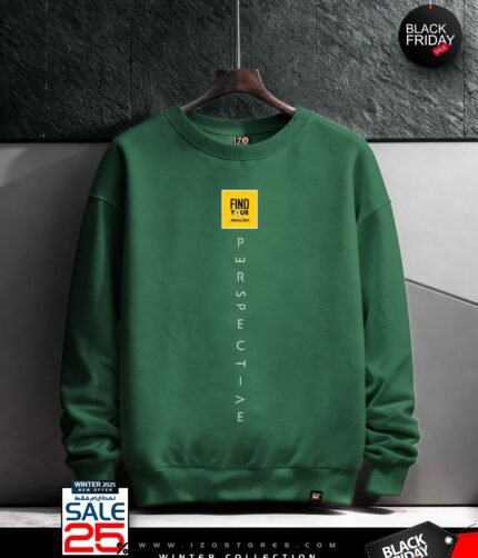 Find your Dark Green - Sweatshirt Round For Men IZO Store