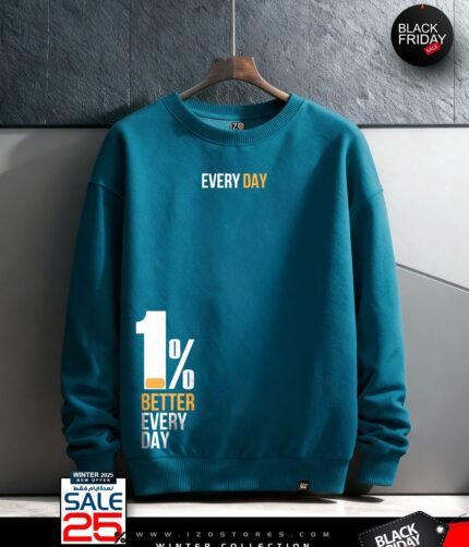 Every Day Indigo - Sweatshirt Round For Men IZO Store