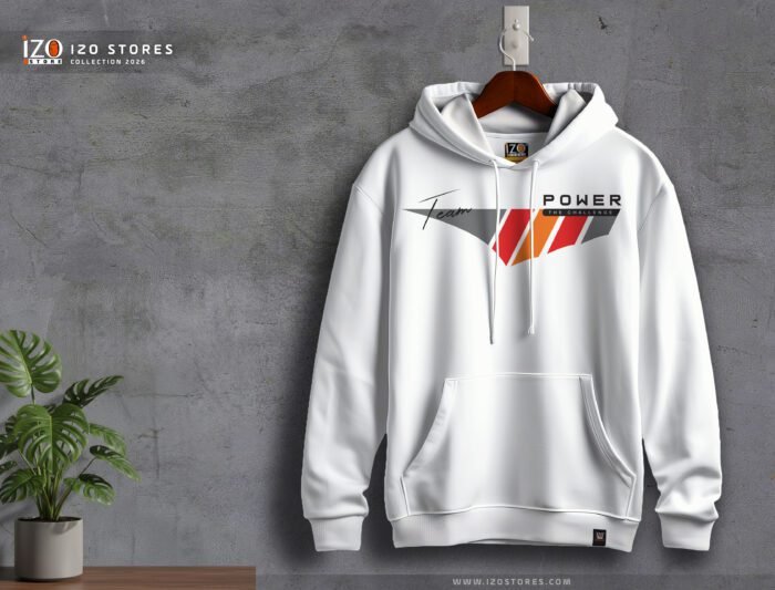 power Team White – Hoodie