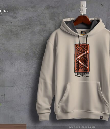 Respect Beig - Hoodie for Men | IZO Store