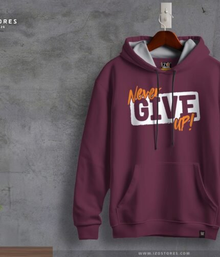 Never box Dark red - Hoodie for Men | IZO Store