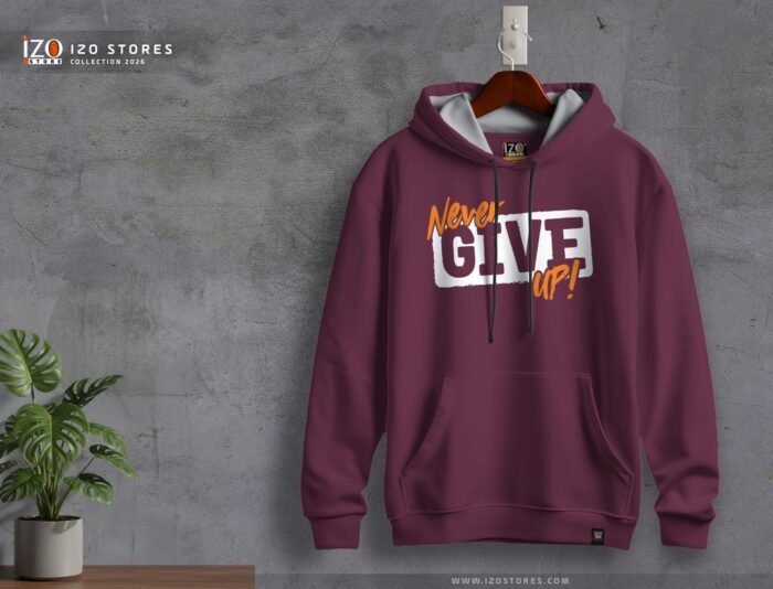 WhatsApp Image 2025-12-08 at 8.57.10 PM Never box Dark red - Hoodie for Men | IZO Store