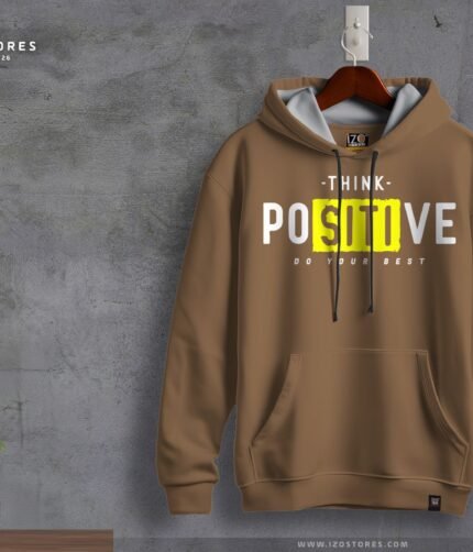 Positive Brown - Hoodie for Men | IZO Store