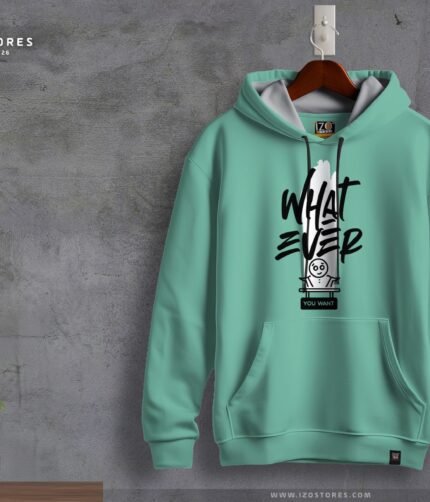 Whatever aqua green  - Hoodie for Men | IZO Store