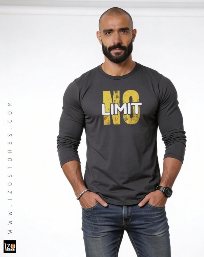 NO limt LongSleeve T-shirt Dark gray | IZO Store