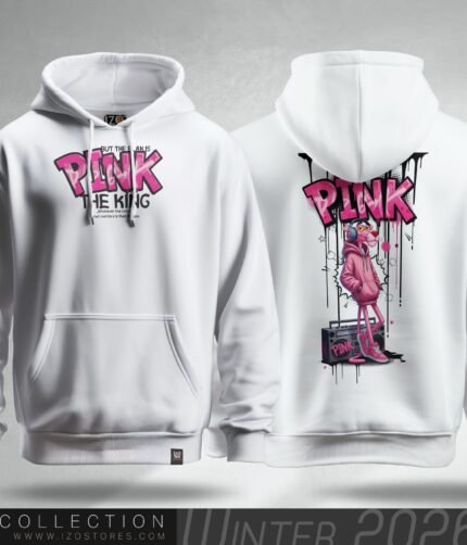Pink tiger White - Hoodie for Men | IZO Store