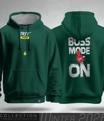 Boss mode dark green - Hoodie for Men | IZO Store