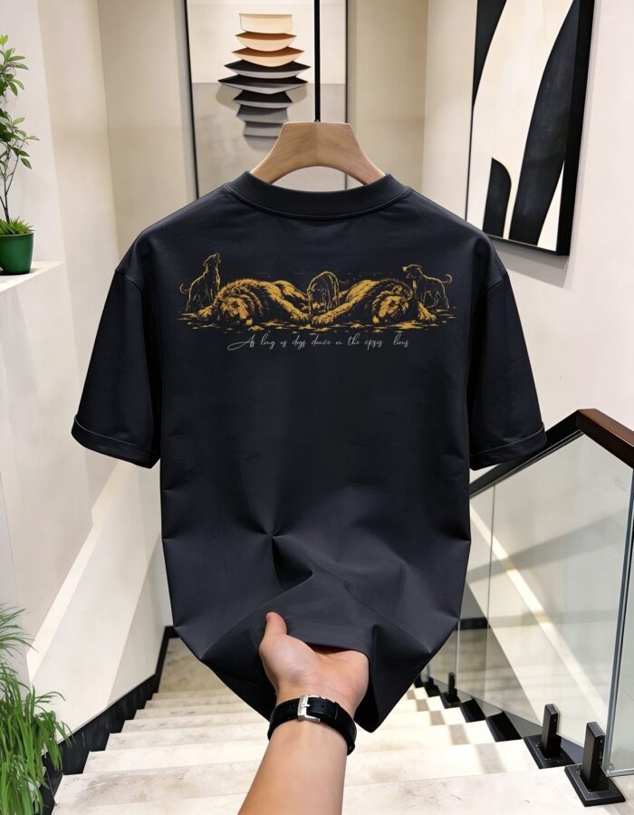 Dog's Dance Black - OverSize Tshirt | IZO Stores