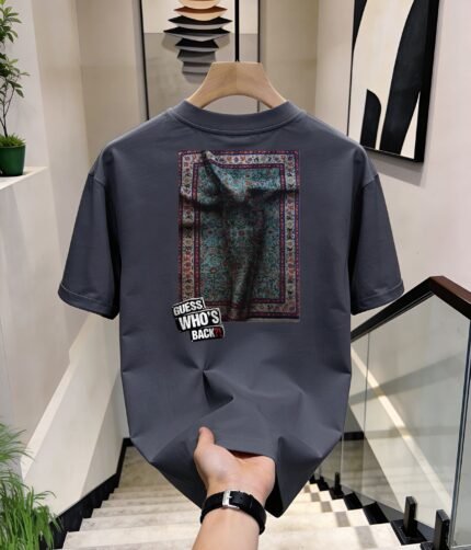 Guses Dark Gray - over size Tshirt | IZO Stores