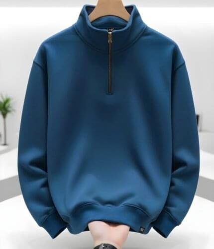 Half Zip Sweatshirt Indego – Heavy Cotton | IZO Store
