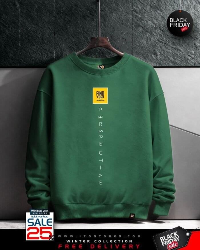 Find your Dark Green - Sweatshirt Round For Men IZO Store