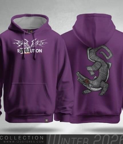 Crocodile Eggplanet - Hoodie for Men | IZO Store